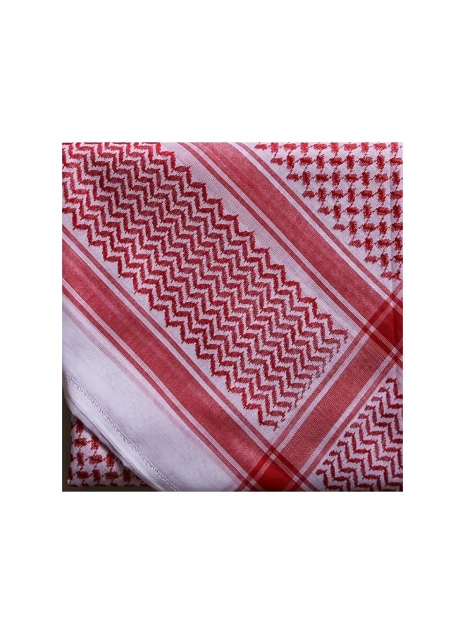 دريمزون شماغ عربي كبير للرجال، غطاء رأس إسلامي، شال، كوفية، وشاح عربي - Image 5