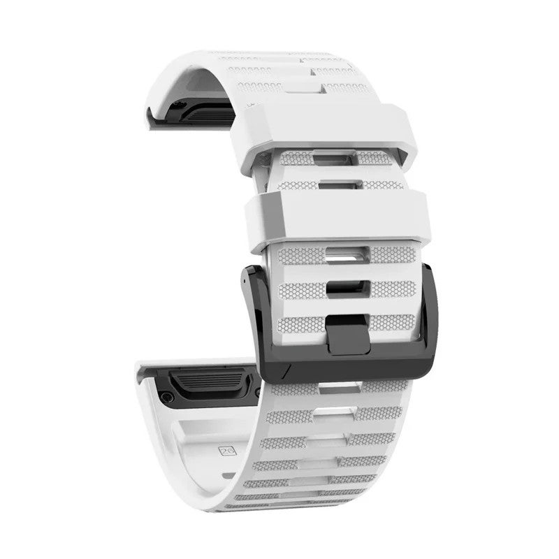 Bluejw Quickfit Watch Band for Garmin Forerunner 945/955/965 & Fenix 7X/7/6X/6 Pro/5X Plus – 26mm/22mm Replacement Rubber Strap - Image 2