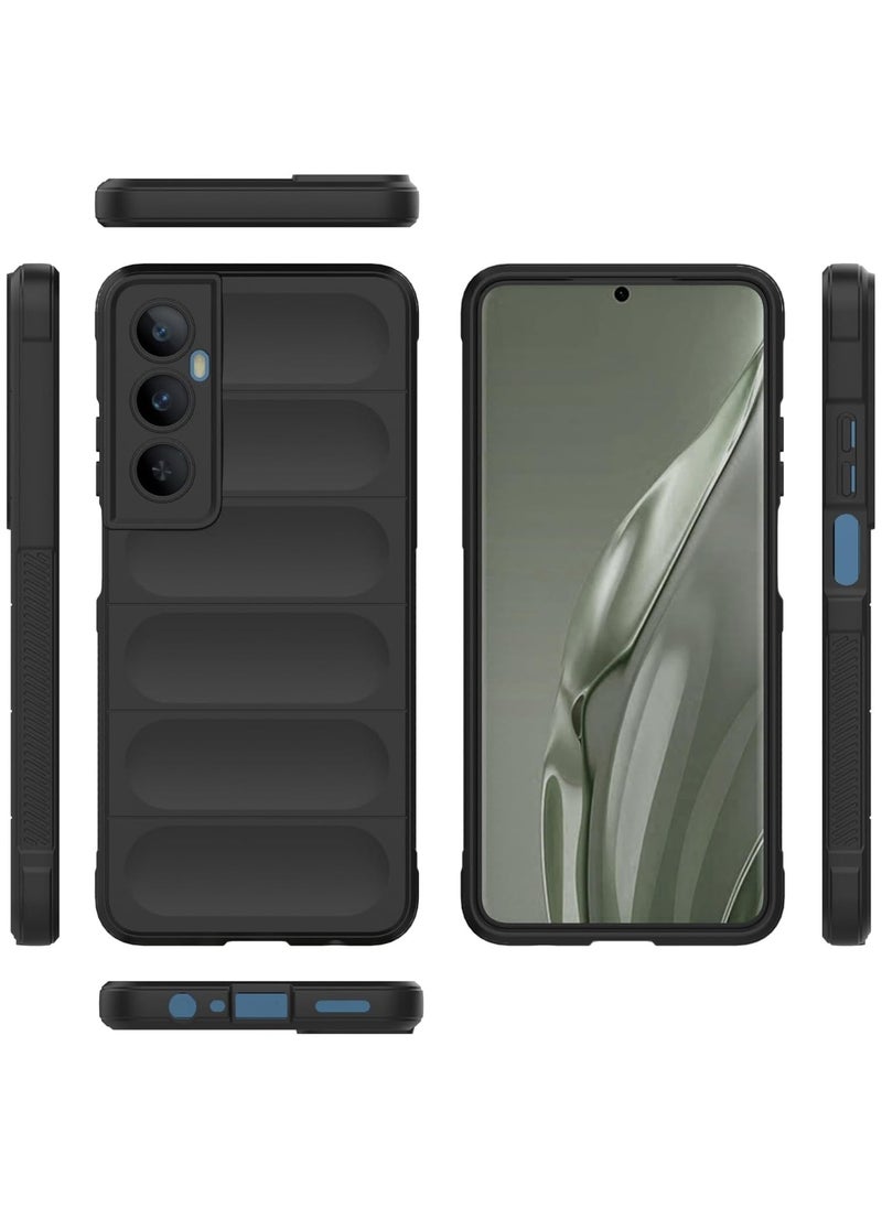 General Case Compatible With Oppo Realme C65 4G Phone Case Silicone Case Slim Case Full Body Protection Shock Resistant Scratch Resistant Soft Inner Fiber Flocking Case  - Image 1