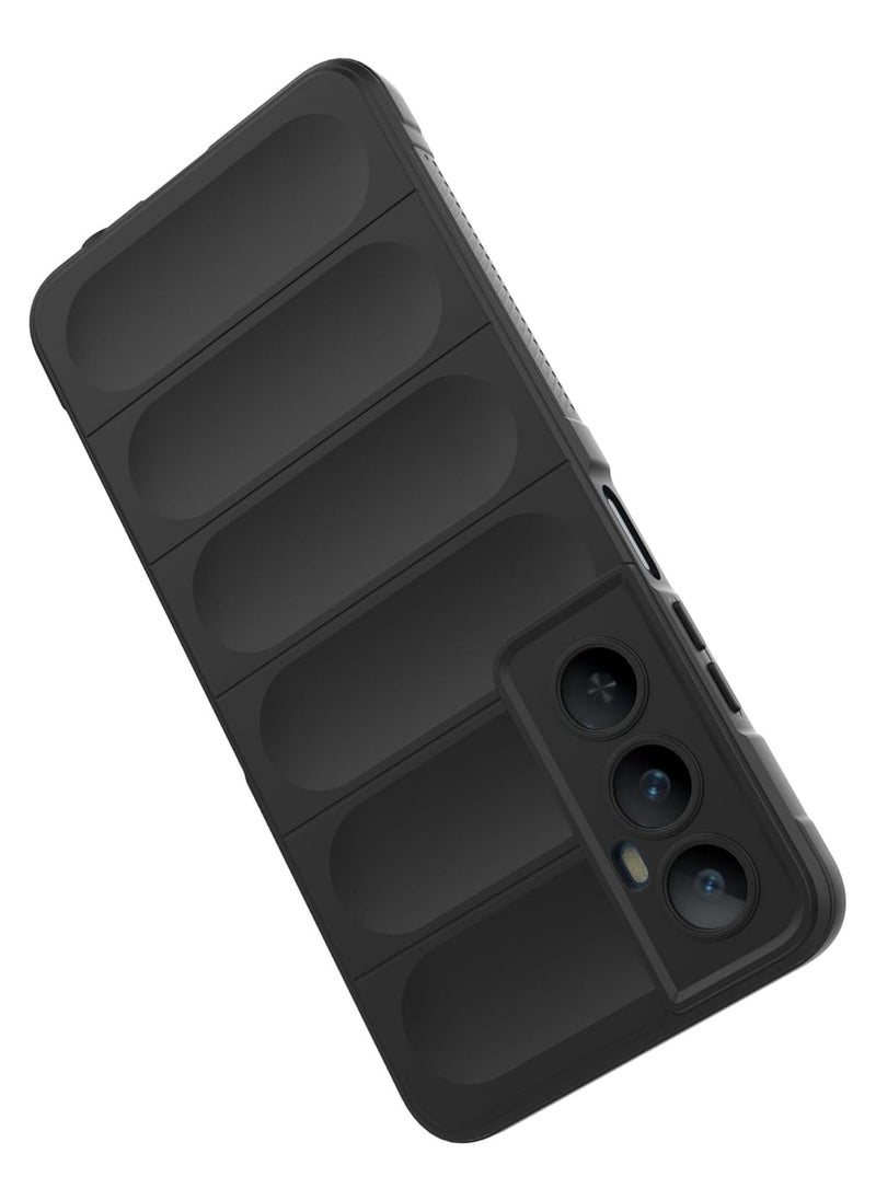 General Case Compatible With Oppo Realme C65 4G Phone Case Silicone Case Slim Case Full Body Protection Shock Resistant Scratch Resistant Soft Inner Fiber Flocking Case  - Image 4