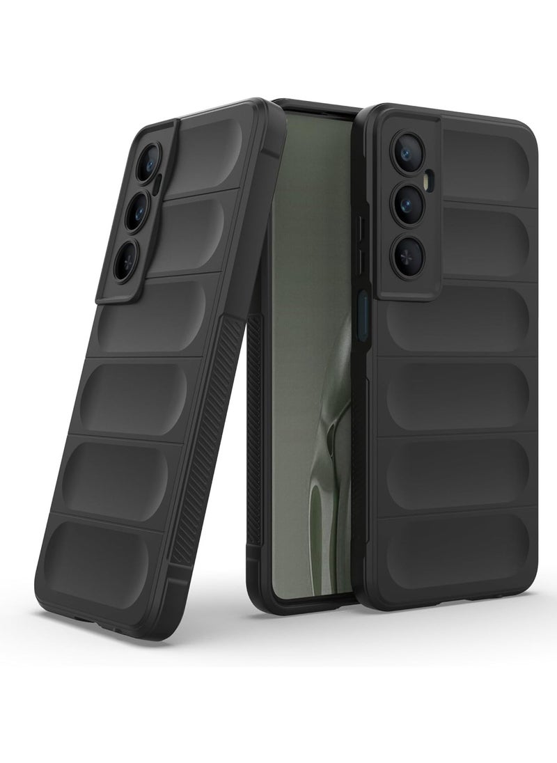 General Case Compatible With Oppo Realme C65 4G Phone Case Silicone Case Slim Case Full Body Protection Shock Resistant Scratch Resistant Soft Inner Fiber Flocking Case  - Image 5
