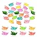 HOMICO 24 Pieces Mini Crocodile Animals Luminous Mini Resin Animals for Dollhouse Micro Fairy Garden Landscape Aquarium Birthday Decorations - Image 2