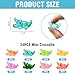 HOMICO 24 Pieces Mini Crocodile Animals Luminous Mini Resin Animals for Dollhouse Micro Fairy Garden Landscape Aquarium Birthday Decorations - Image 4
