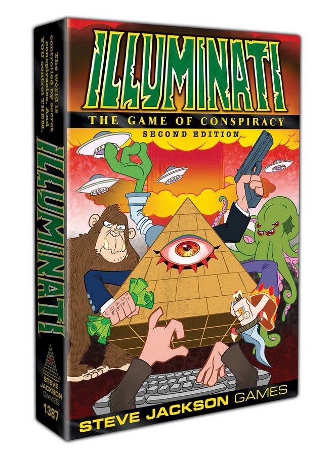 STEVE JACKSON GAMES Illuminati 2Nd Edition Brown - Image 1