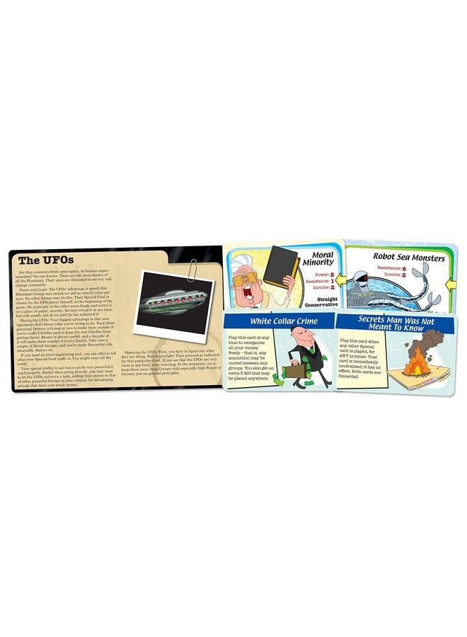STEVE JACKSON GAMES Illuminati 2Nd Edition Brown - Image 3