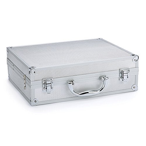 Top Performance Clipper Cases — Durable Aluminum Clipper Cases for Professional Pet Groomers, Chrome - Image 5