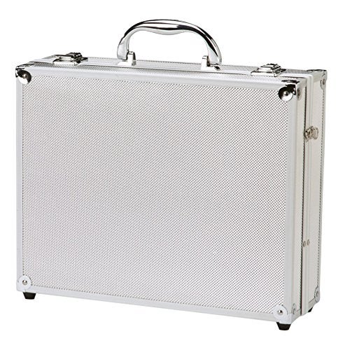 Top Performance Clipper Cases — Durable Aluminum Clipper Cases for Professional Pet Groomers, Chrome - Image 4
