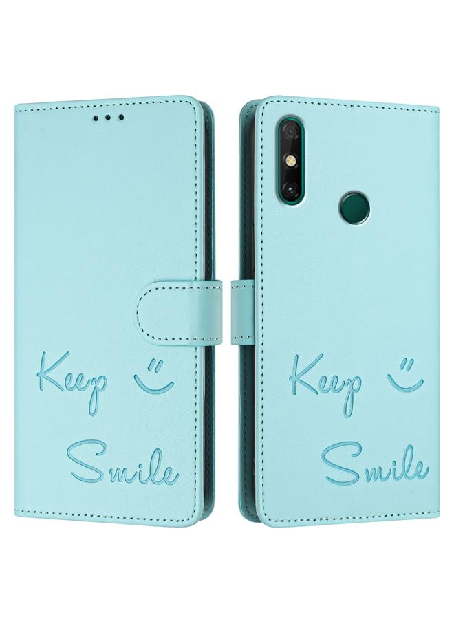 Zaboon Case For Huawei P smart 2021 4G Smile Embossing RFID Leather Phone Case - Image 3