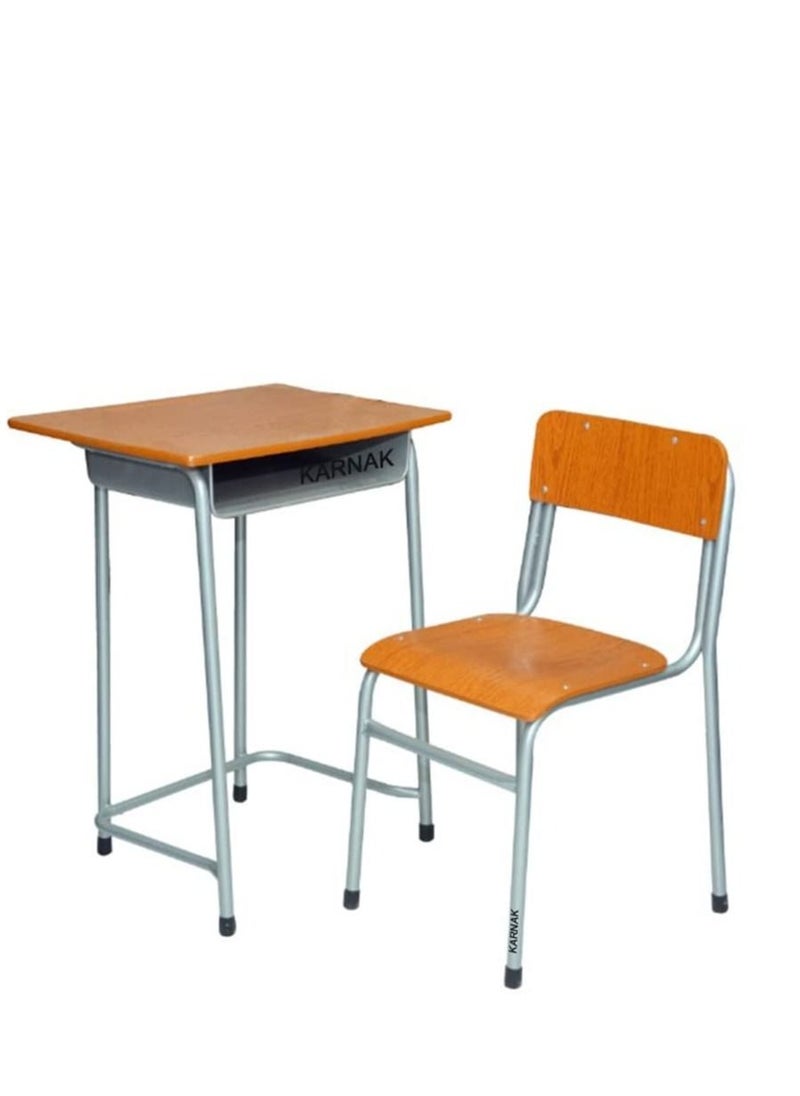 KARNAK - Karnak Multifunctional Kids Study Table & Desk Ergonomic Height Adjustable Desk Chair Combination Desktop with Storage Space Book-Shelfs Compartment Lunch Box Stationery KST23 - Image 1