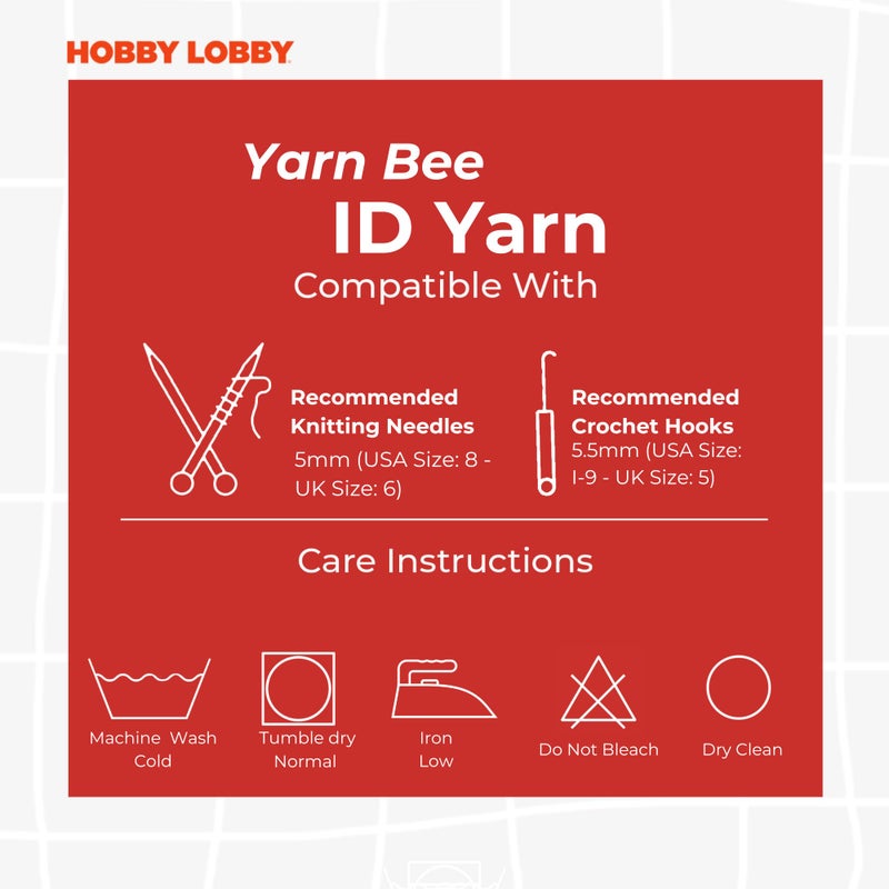 Hobby Lobby I Love This Cotton Medium Yarn Soft Yarn Skein 153 Yards, 100% Cotton for Crocheting & Knitting Blankets, Hats & More Set of 3 - Image 5