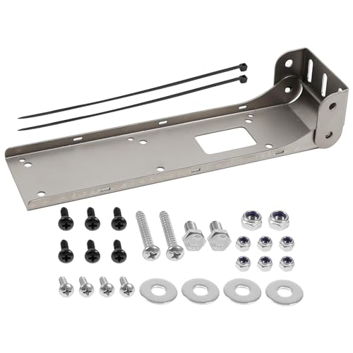 SYOWADA 00010874001 Mounting Bracket Stainless Steel Transducer Mounting Bracket Replacement for LSSHD Skimmer Transducers - Image 1