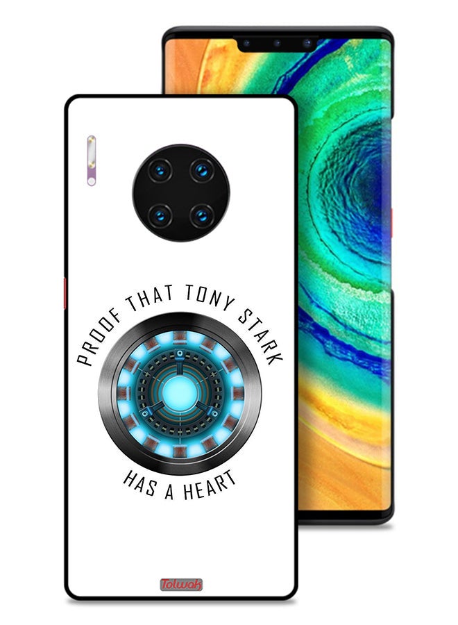 Tolwak Huawei Mate 30 Pro 4G Protective Case Cover Proof That Tony Stark Has A Heart - Image 1