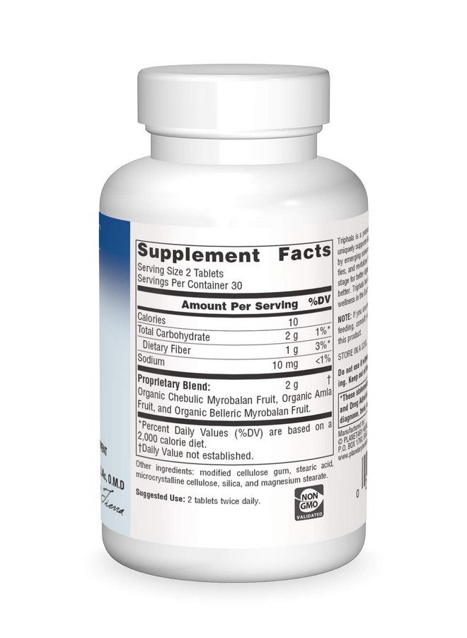 Planetary Herbals Triphala Gold 1000mg - 60 Tablets - Image 3