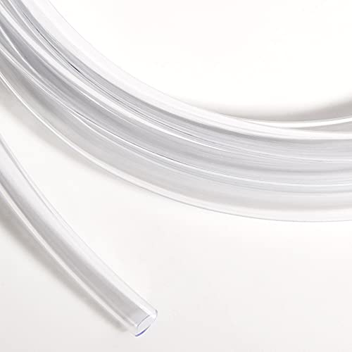 QuQuyi PVC Vinyl Tubing Lightweight Grade Plastic Tube, 1"ID X 1-1/4"OD Low Pressure Clear Vinyl Tube Hose BPA Free, 3.28FT - Image 3
