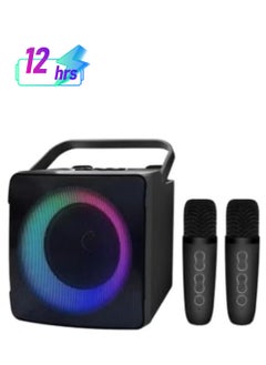 SDRD 200W High-Power Bluetooth Portable Sound Speaker – Powerful Bass, Wireless Connectivity, IPX7 Waterproof, LED Lights, Long Battery Life – Ideal for Outdoor Parties, Camping, Beach, and Home Use with Superior Audio Quality  - Image 1