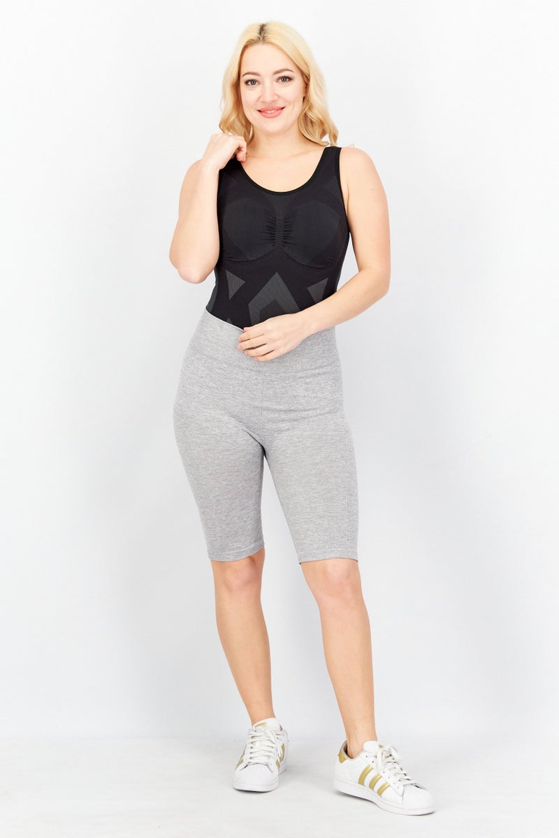 Adidas Women Sportwear Fit Textured Training Bodysuits, Black  - Image 3
