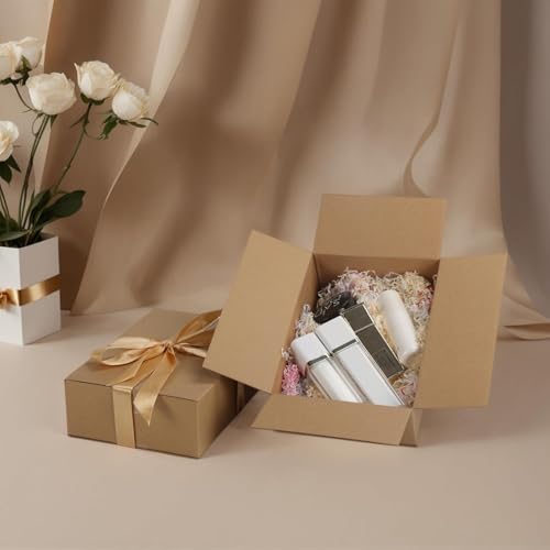 MALANI STORES Corrugated Box Packing box 10X6X2 inch corrugated brown boxes - 3 ply Pack of -25 - Image 4