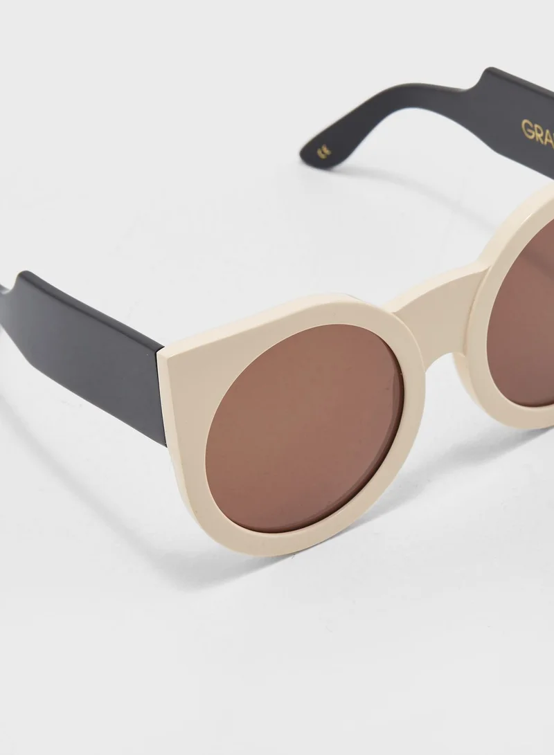 WILDFOX Granny Frame Sunglasses