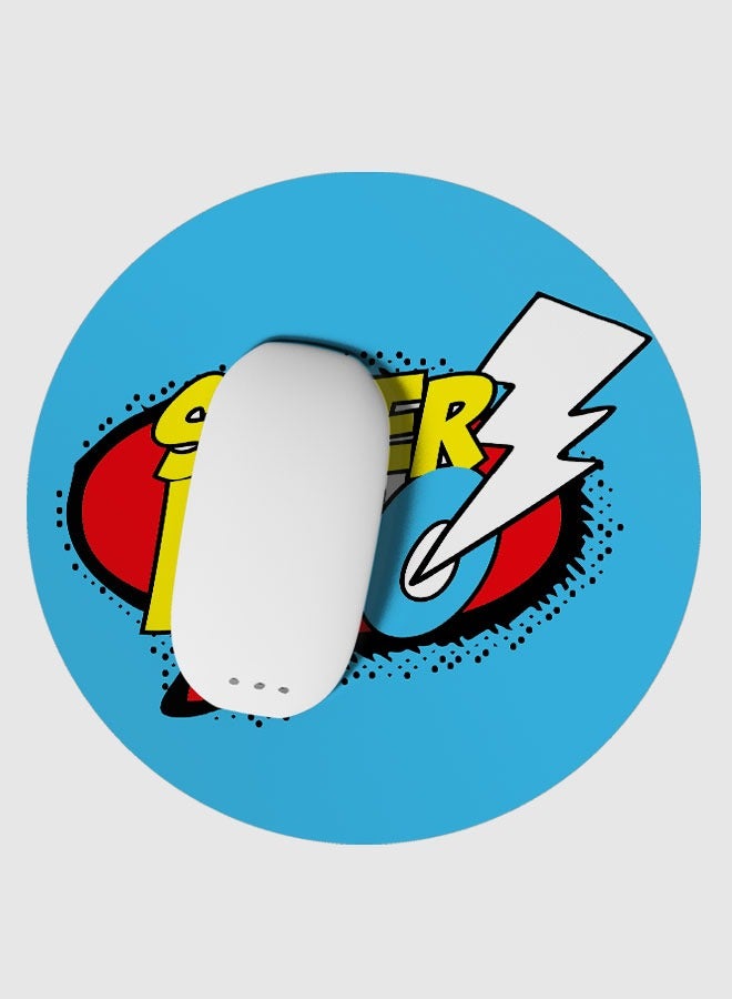 LIT Round Super Bro Quote Circle Table Pad Super Hero Quote Super Family Gift - Image 3