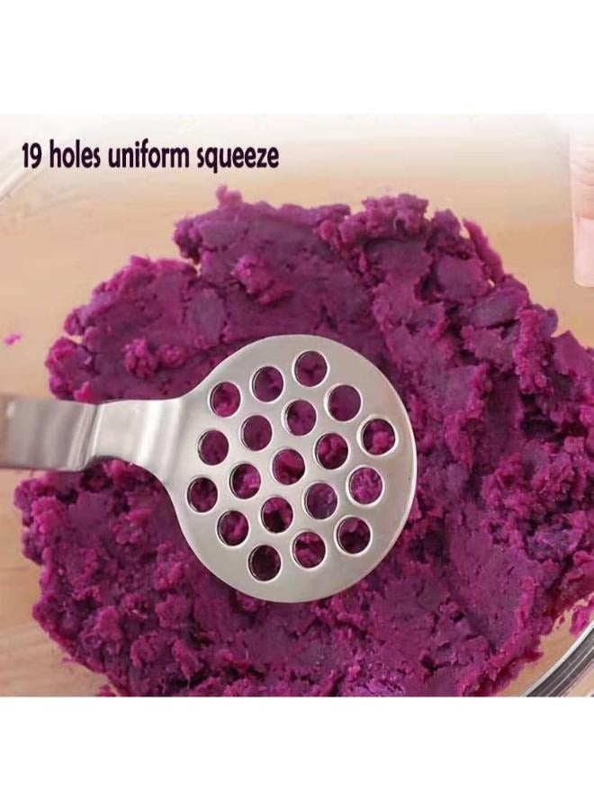 Stainless Steel Potato Ricer Creative Potato Masher Presser for Home Kitchen Use - Image 5