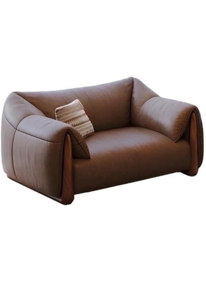 Zayn comforts Non-Distressed Modern Standard Size Full Grain Cow Leather Sofa