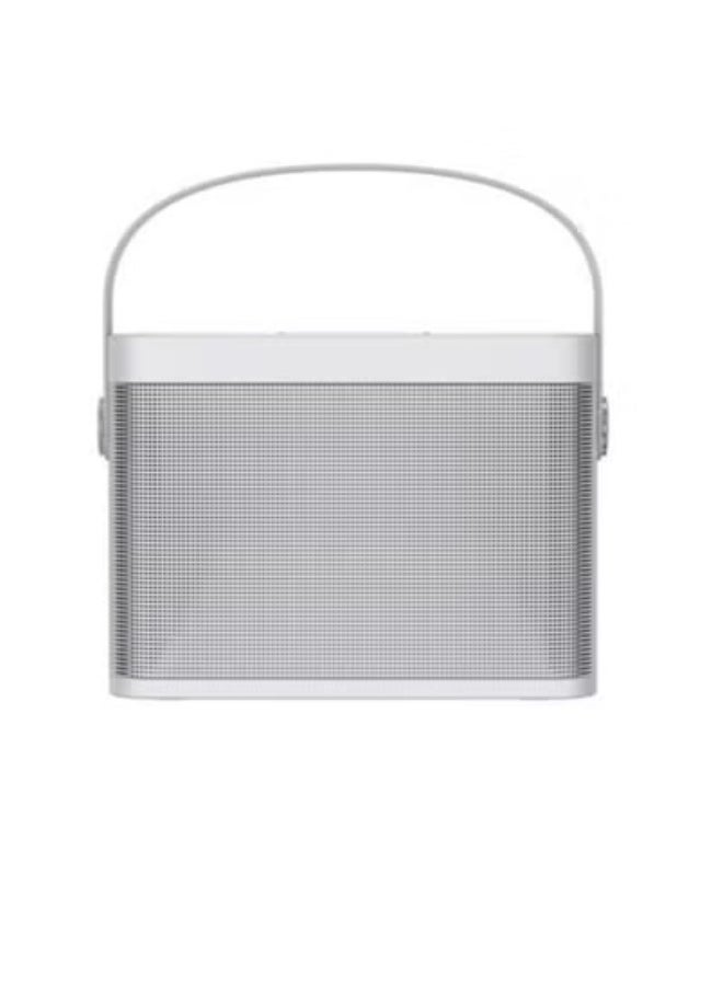 YS YS-219 Bluetooth Karaoke Speaker System with Dual Wireless Microphones – Powerful Portable Sound System with Deep Bass, Vocal Effects, USB/TF Card Playback, and Rechargeable Battery – Perfect for Outdoor Parties, Events, and Gatherings – Silver  - Image 5