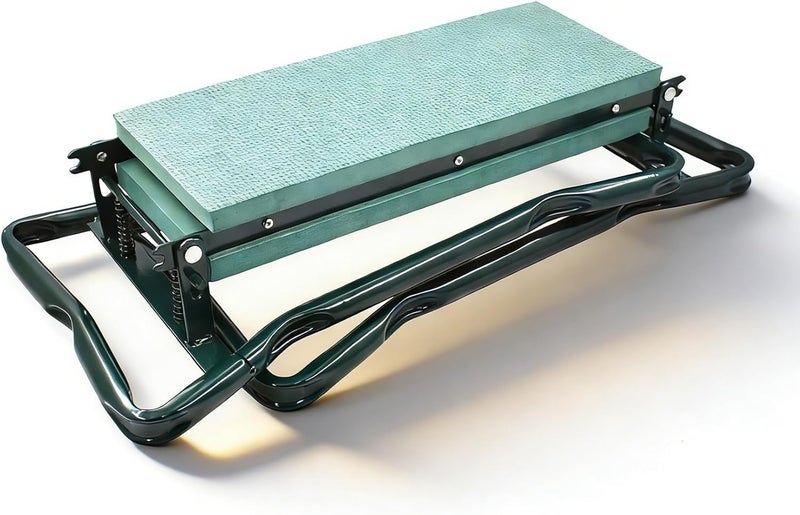 YSMN Garden Kneeler Seat Gardening Stool Garden Bench Foldable Portable Garden Knee Stools with Tool Bag Pouch Soft EVA Foam Kneeling Pad - Image 1