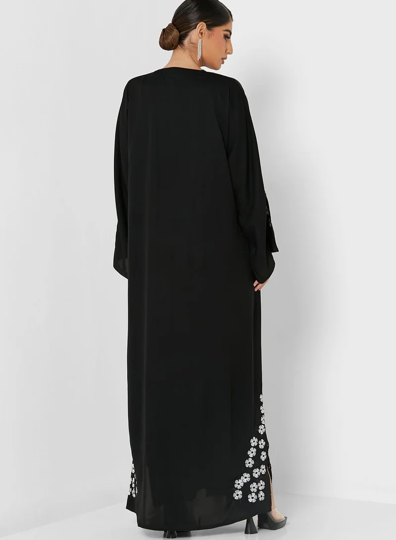 Khizana Floral Abaya