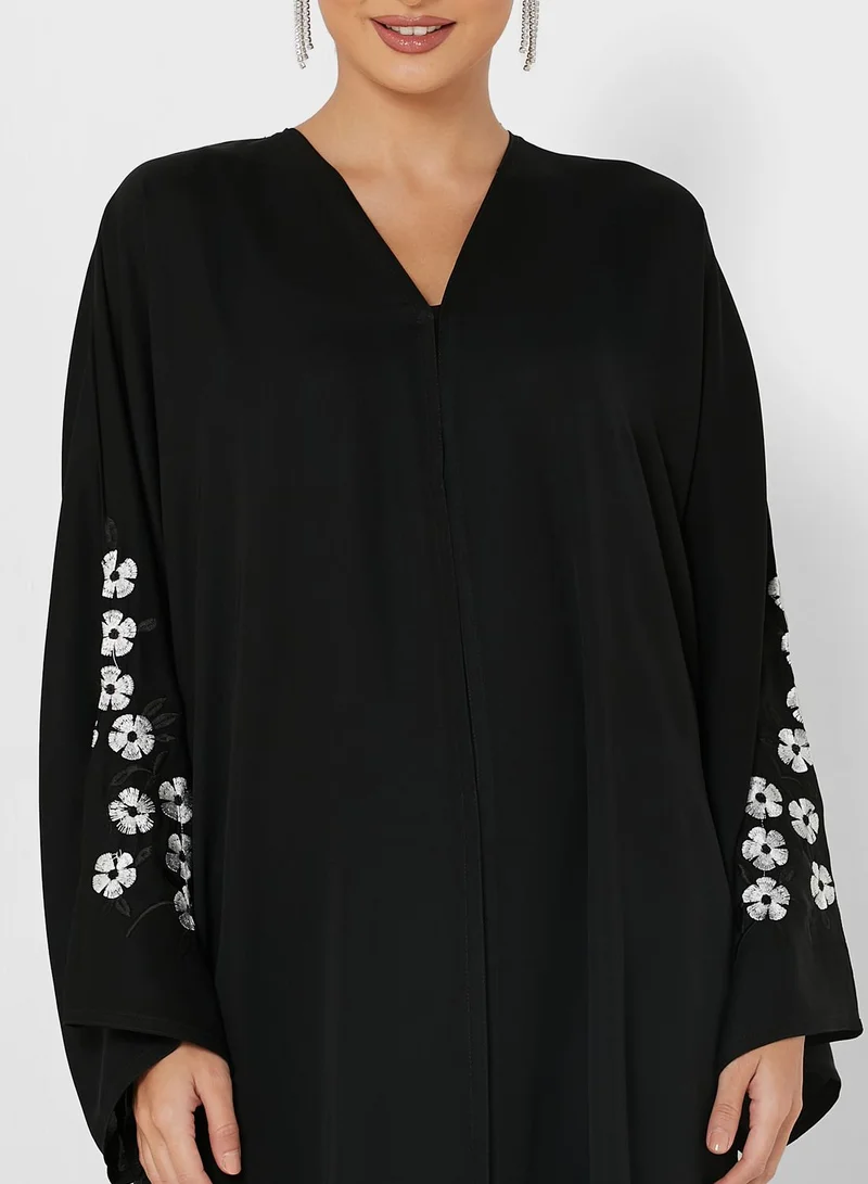 Khizana Floral Abaya