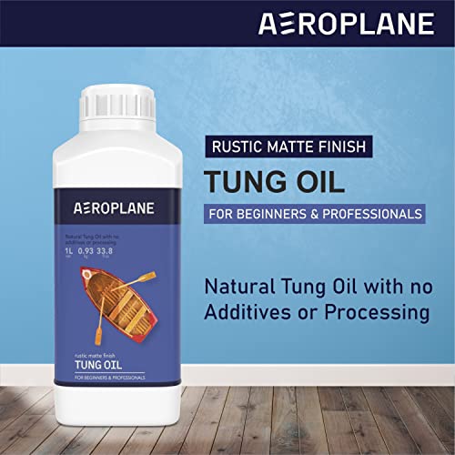 AEROPLANE - Tung Oil - Wood Finishing and Restoration - 100% Pure Tung Oil | 100 ML - Image 2