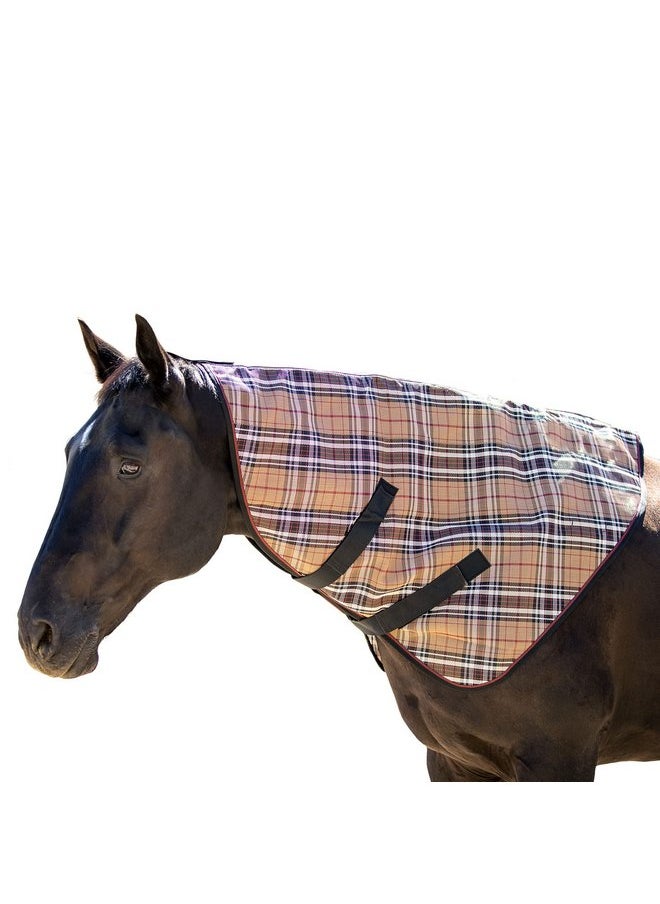 Kensington Protective Products Kensington Protective Products Signature Textilene Nylon-Lined Neck Piece, X-Large, Deluxe Black Plaid  - Image 1