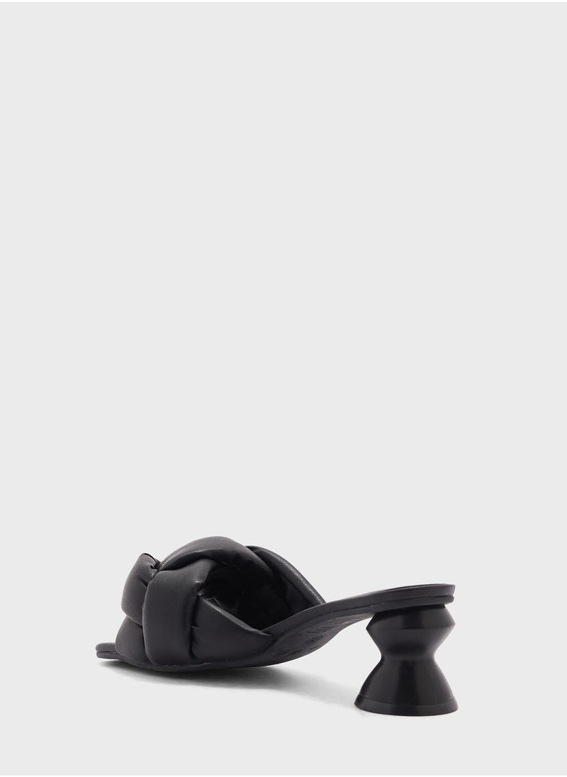 FYOR - Multi Strap Mid Heel Sandals - Image 1