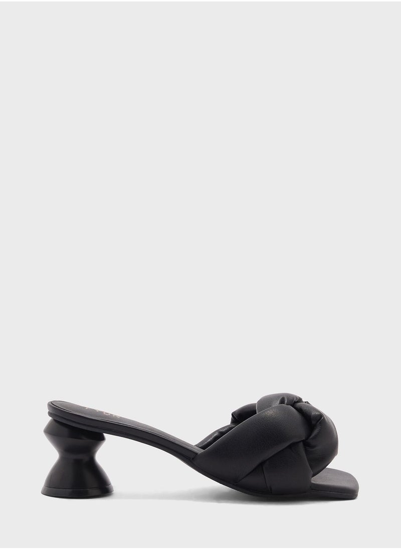 FYOR - Multi Strap Mid Heel Sandals - Image 1