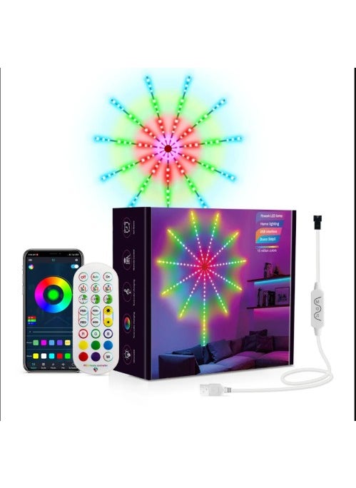 Ttt RGB Firework LED Wall Lamp  - Image 1