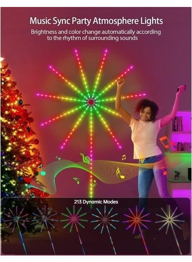 Ttt RGB Firework LED Wall Lamp  - Image 4