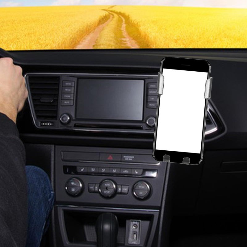 Universal Car Phone Holder Air Vent Clip Strong Grip Dashboard Mount - Image 5