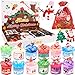 Rowecvce Christmas Advent Calendar 202524 Days of Slime Kit Countdown Calendars Gifts for Kids Party Favors Goodie Bag Stuffers Stocking Stuffers Putty Toys for Girls Boys Kids Teens Toddlers - Image 2