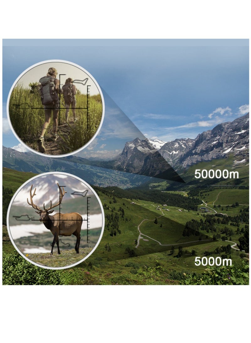 AROAQ - 900x25 HD Powerful Binoculars 9000M Long Range Folding Mini Telescope BAK4 FMC Optics For Hunting Sports Outdoor Camping Travel - Image 1