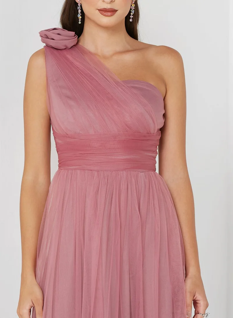 Ella Limited Edition One Shoulder Slit Dress