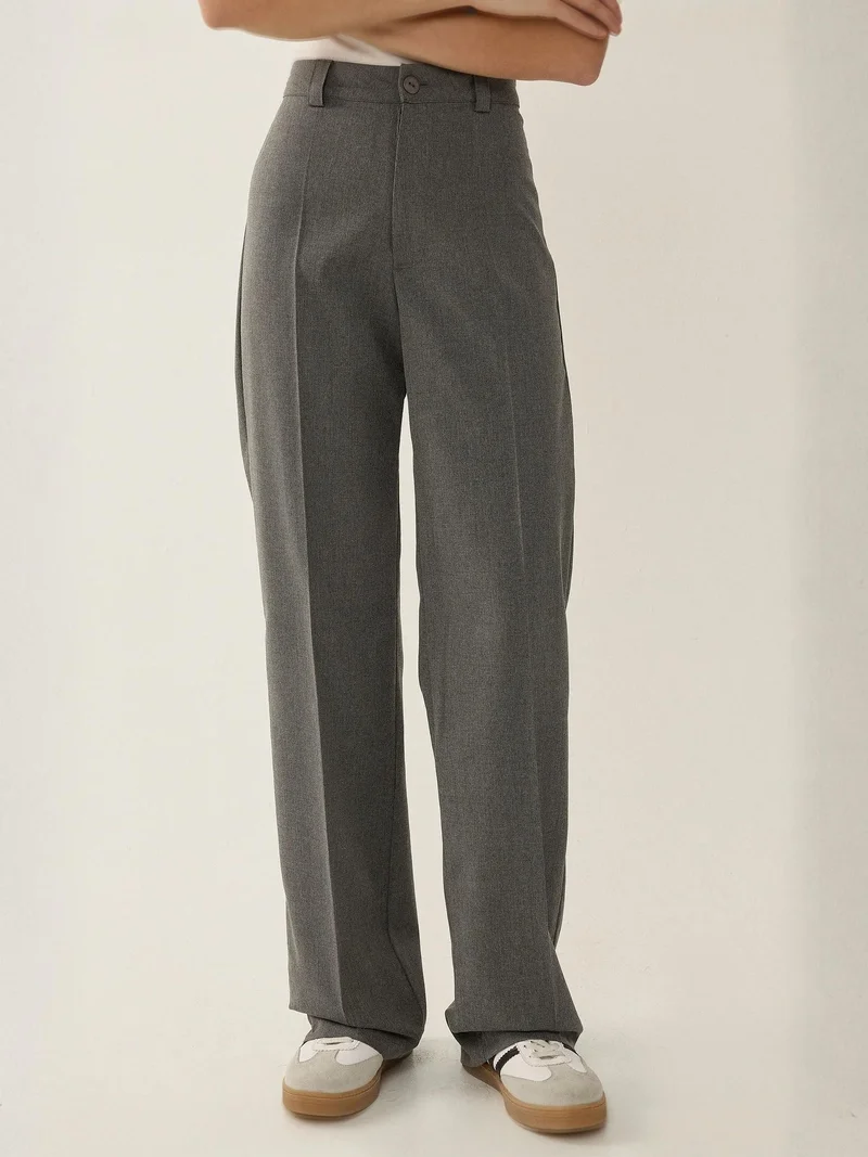 HICCUP High Waist Straight Leg Pants