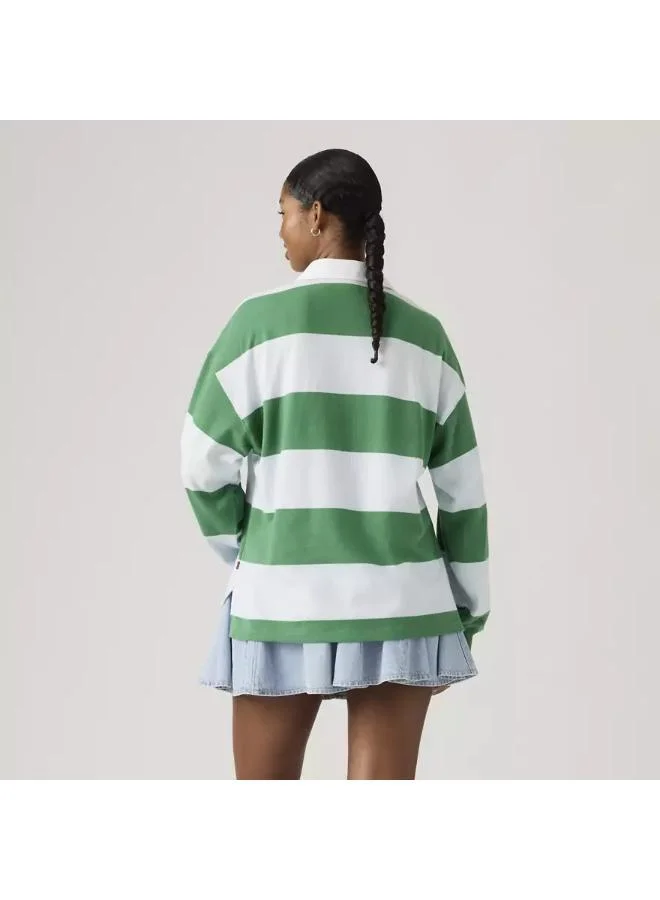 ليفايز تي شيرت بياقة دائرية برسومات