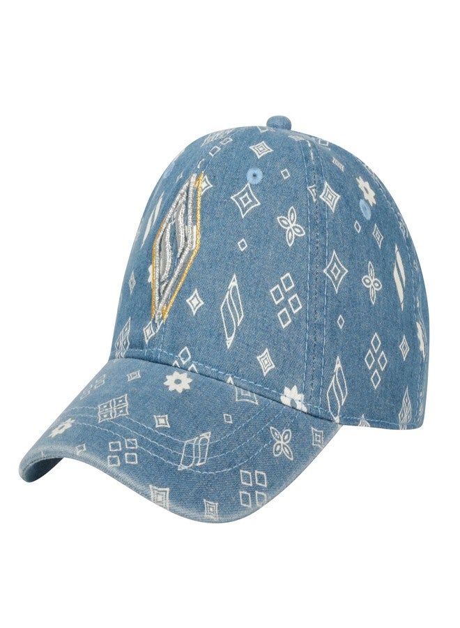 Skechers Womens Forever Diamond Baseball HAT Blue Sports - Image 1