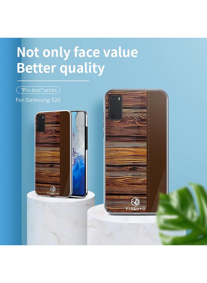 PINWUYO Case For Galaxy S20 Pindun Series Slim 3D Flashing All-inclusive PC Case - Image 2