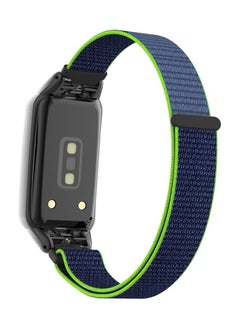 Generic Nylon Band for Honor Band 6/Huawei Band 6 Pro/Huawei Band 6,Nylon Watch Strap Sport Wristband Soft Replacement Watch Strap Adjusable Wrist for Women Men (Neon Lime)  - Image 2