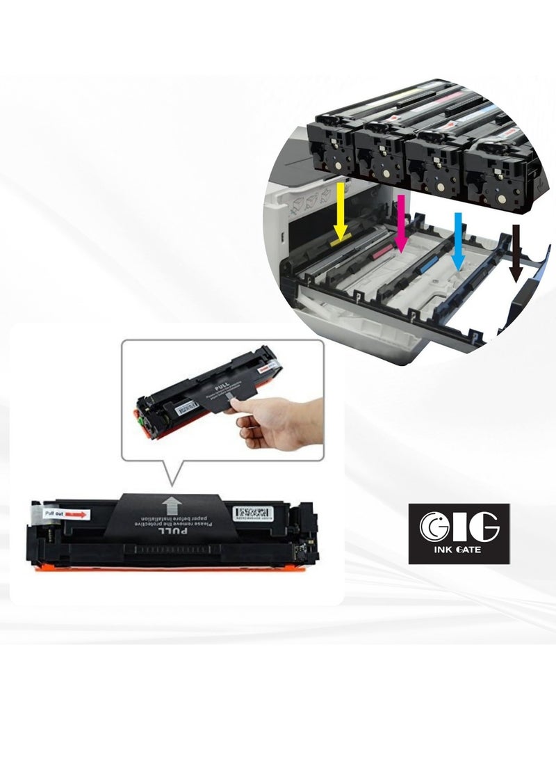 GIG IG Compatible Yellow Toner Cartridge – 125A / 131A / 128A – for HP CP1215, CP1515n, M251nw, M276nw, CM1415fn (Up to 1,400 Pages) - Image 3
