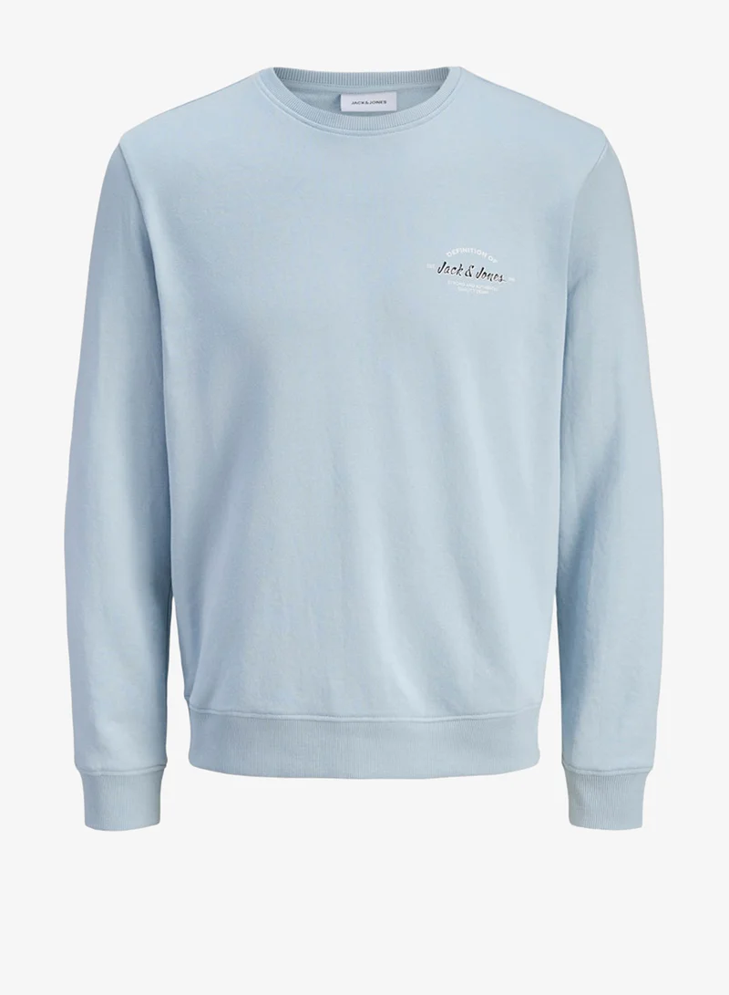 جاك وجونز جونيور كنزة جيه جيه براندون برقبة دائرية للأطفال