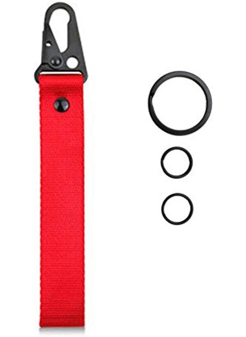 Car Motorcycle Keychain Key Ring - Car Keychain Tag, EDC Clip Fob Keychain JDM Key Tags with Label Key Chain Holder