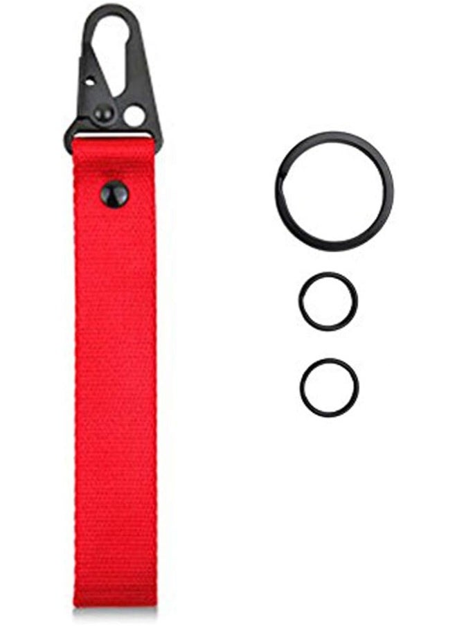 Generic - Car Motorcycle Keychain Key Ring - Car Keychain Tag, EDC Clip Fob Keychain JDM Key Tags with Label Key Chain Holder - Image 1