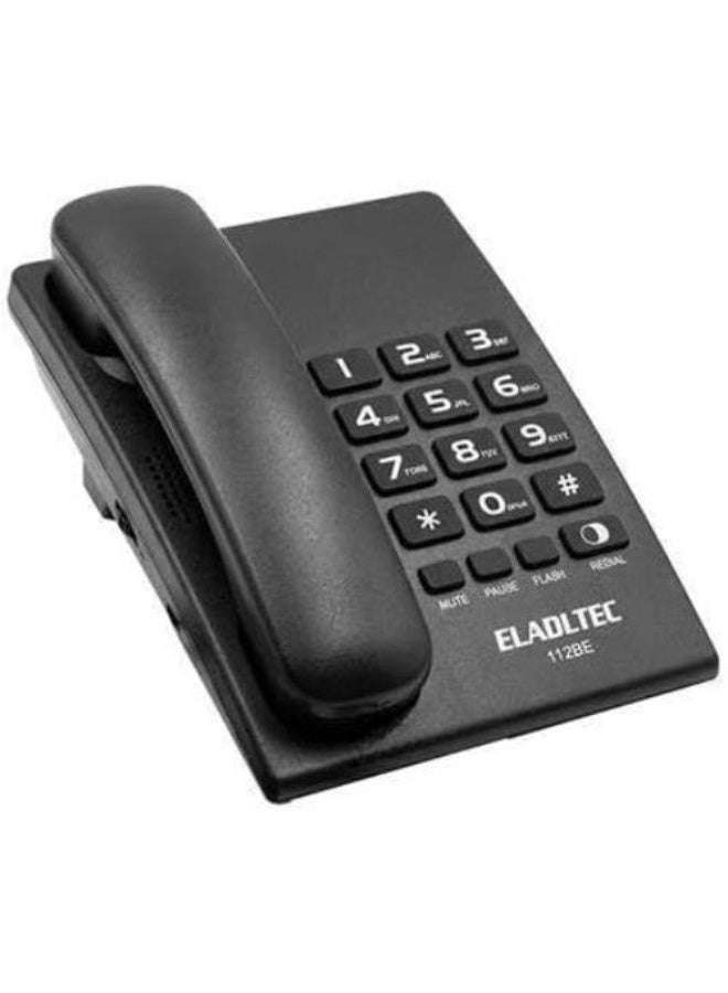 112BE Essential Landline Phone -Black