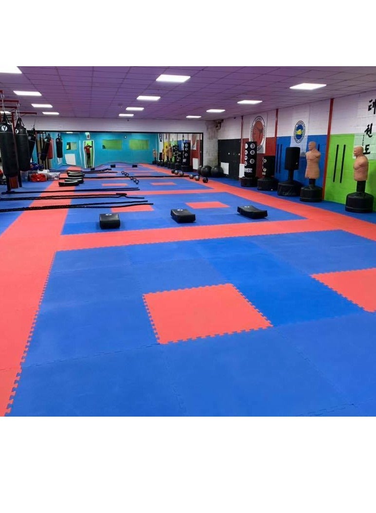 سبال بساط تمرين للسقوط، الفنون القتالية المختلطة، الفنون القتالية، الجمباز، الجودو، التمدد، التدريبات الأساسية 4 سم × 100 سم × 100 سم - Image 4